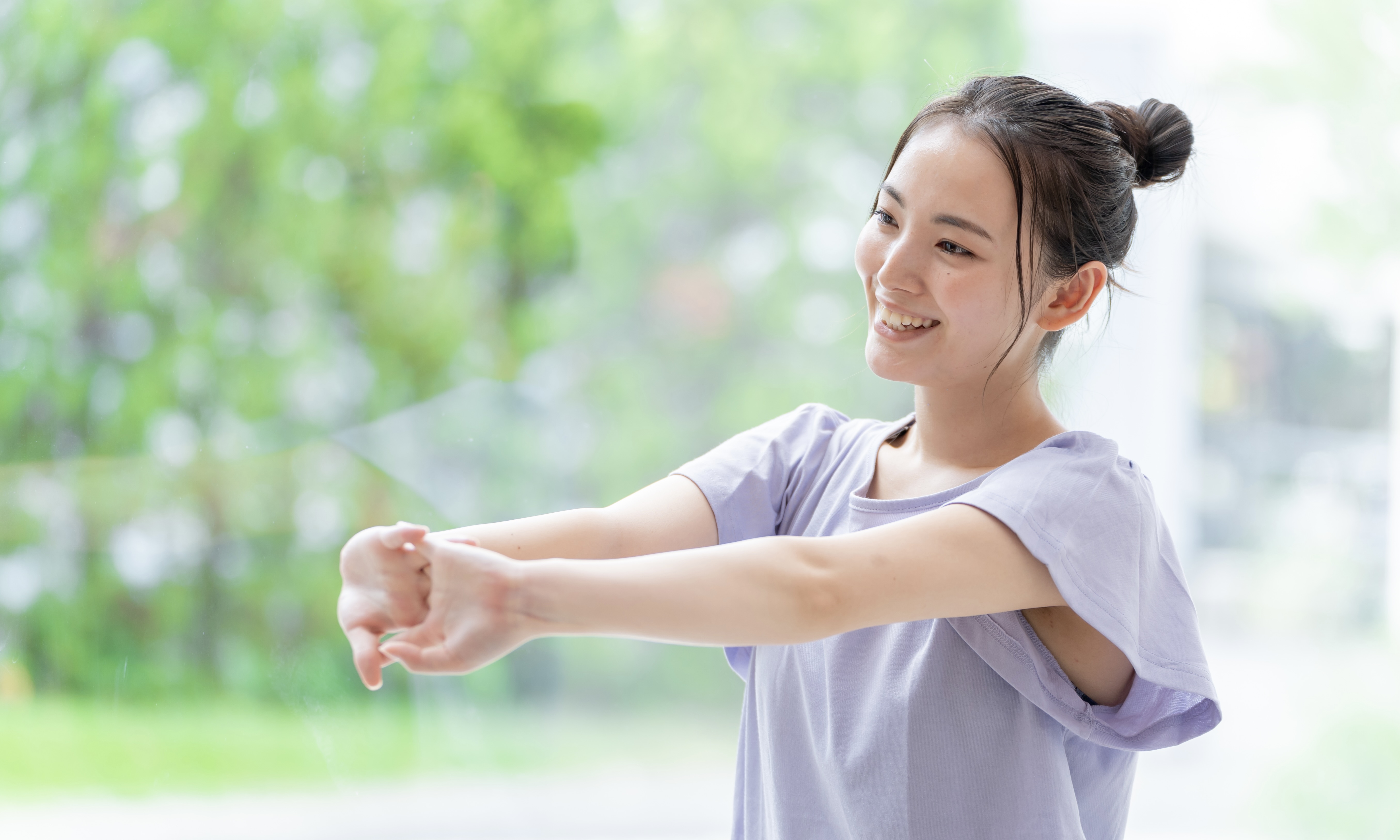 自分の体形、体調を整える