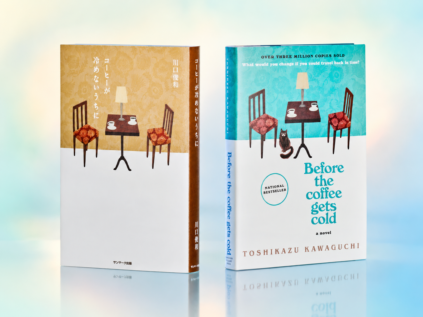 『コーヒーが冷めないうちに』日本語版・英語版『Before the coffee gets cold』